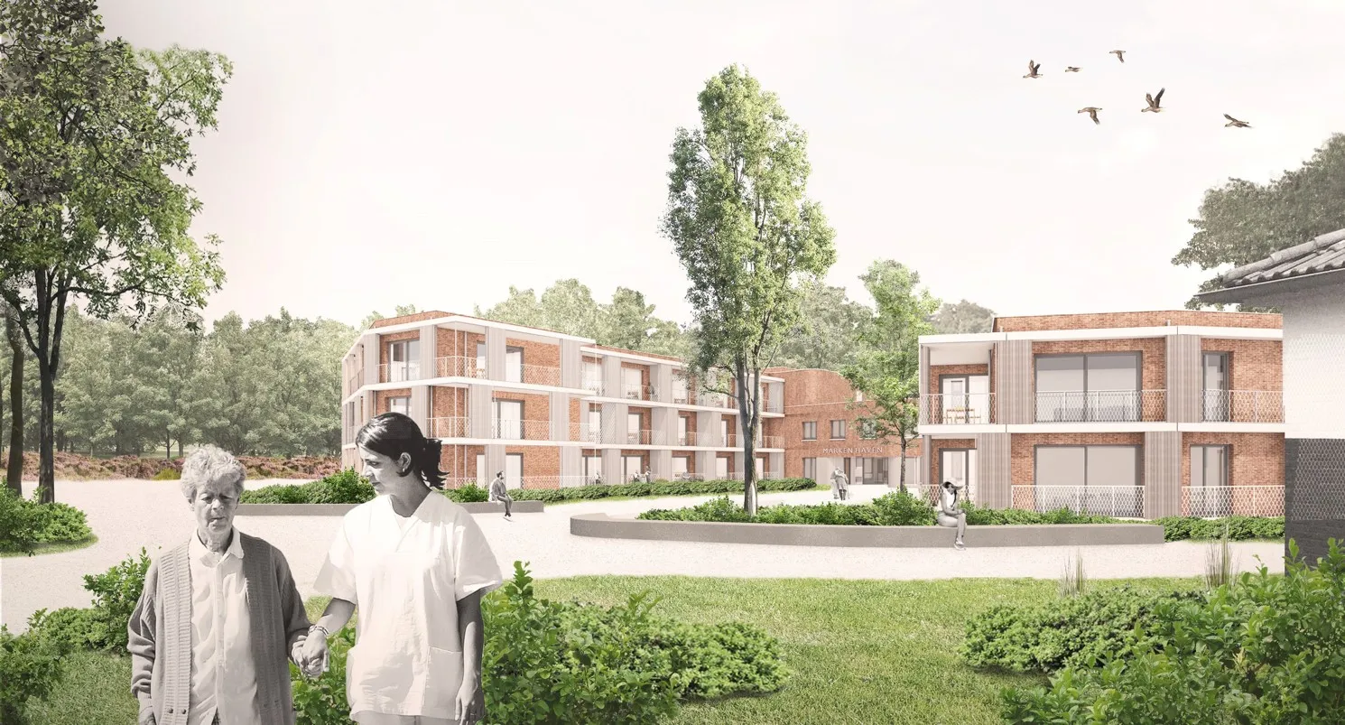 zuidgevel met hoofdentree