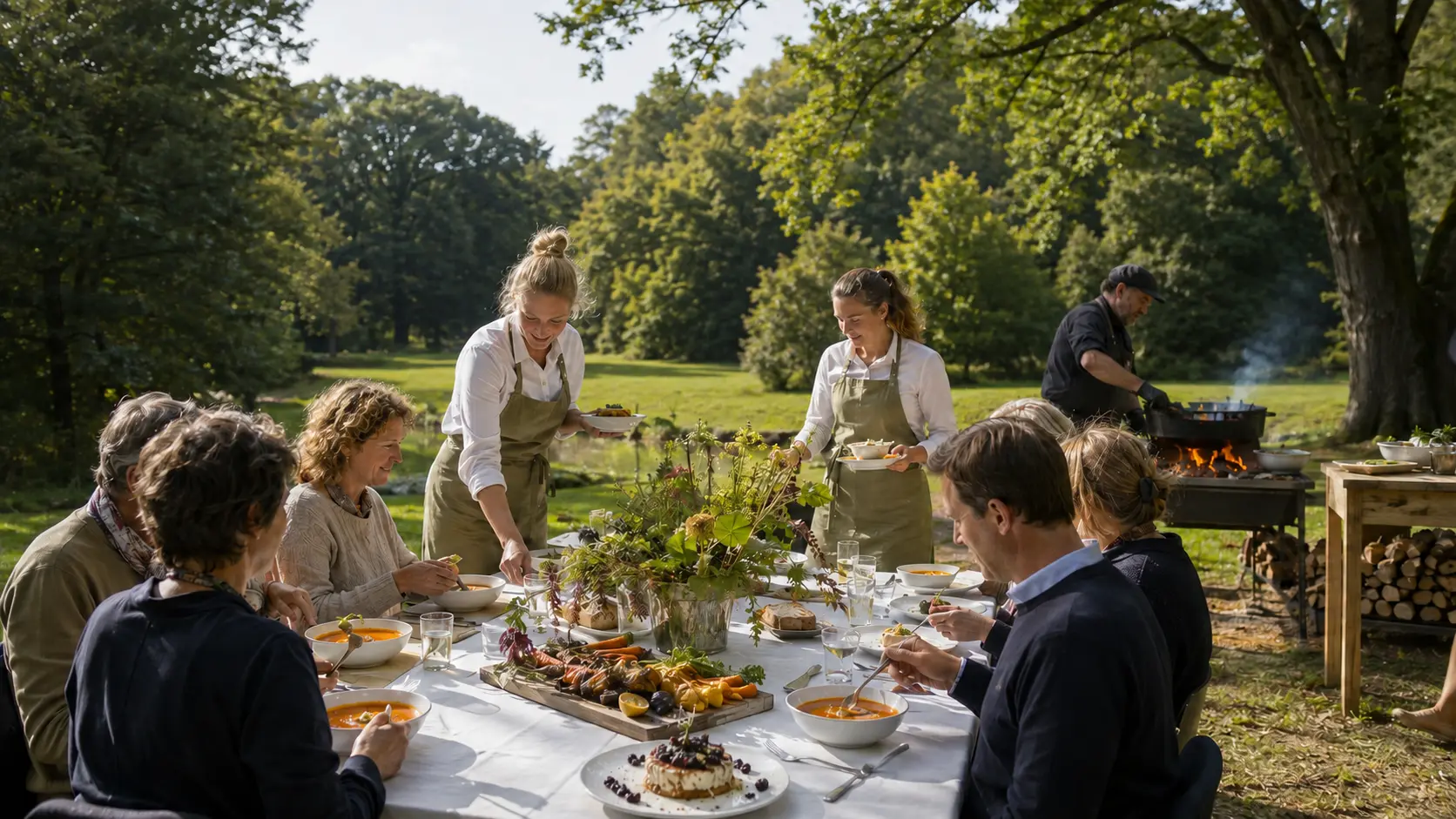 lunch vega vrijdag buiten