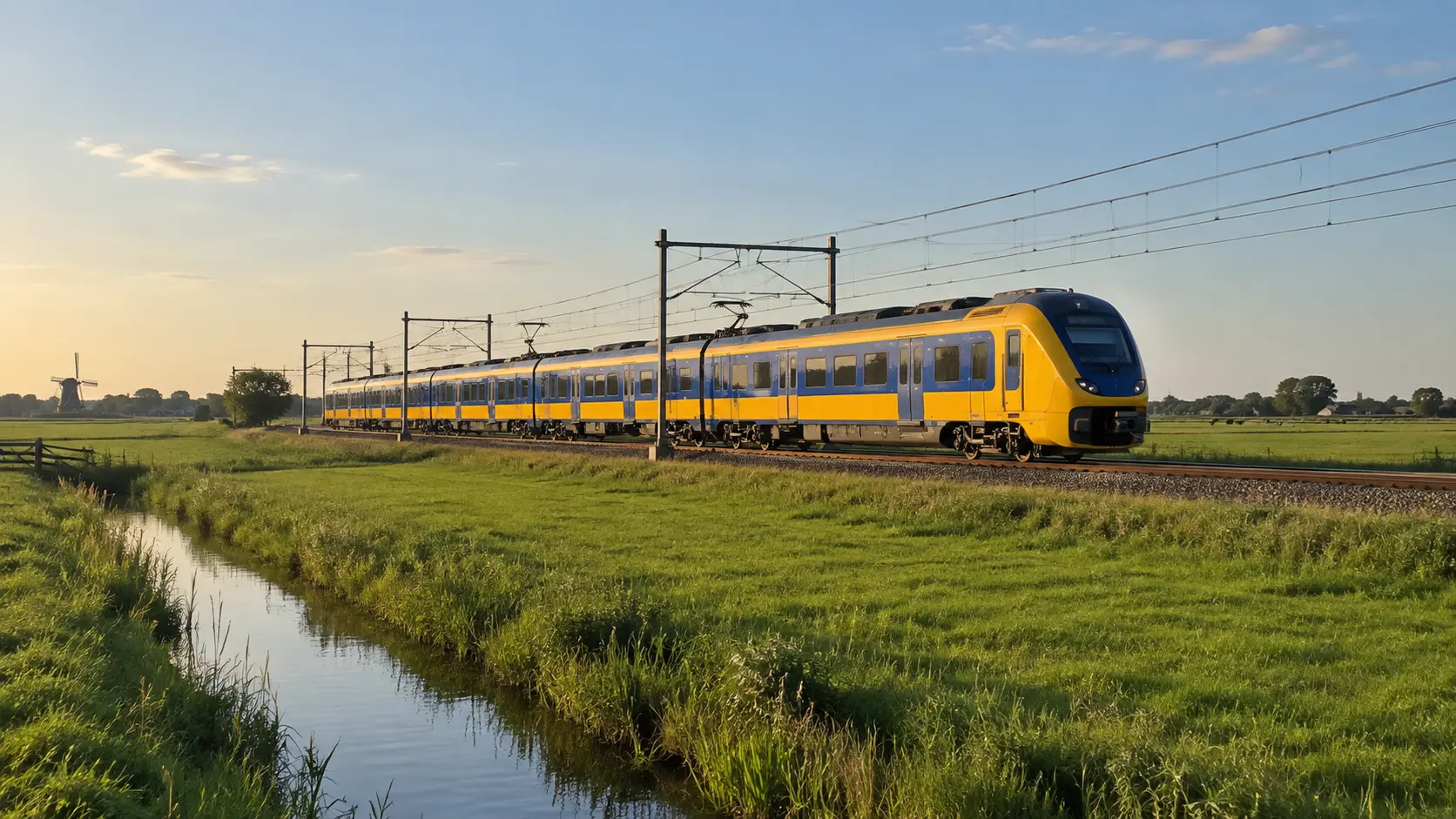 trein NS Spoor archief illustratie