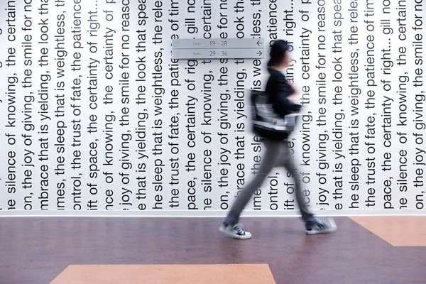 epilepsieonderzoekwand met woorden