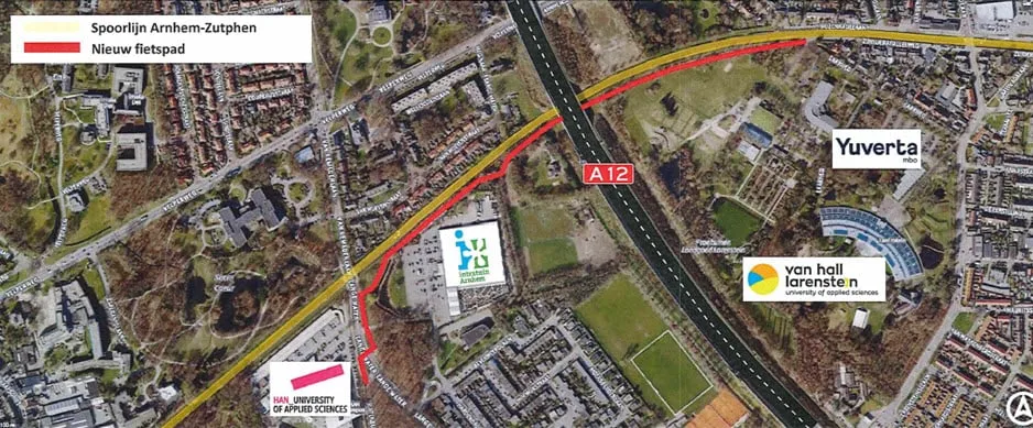 fietspadarnhemrhedentheojanssensnelfietspad gemeente rheden