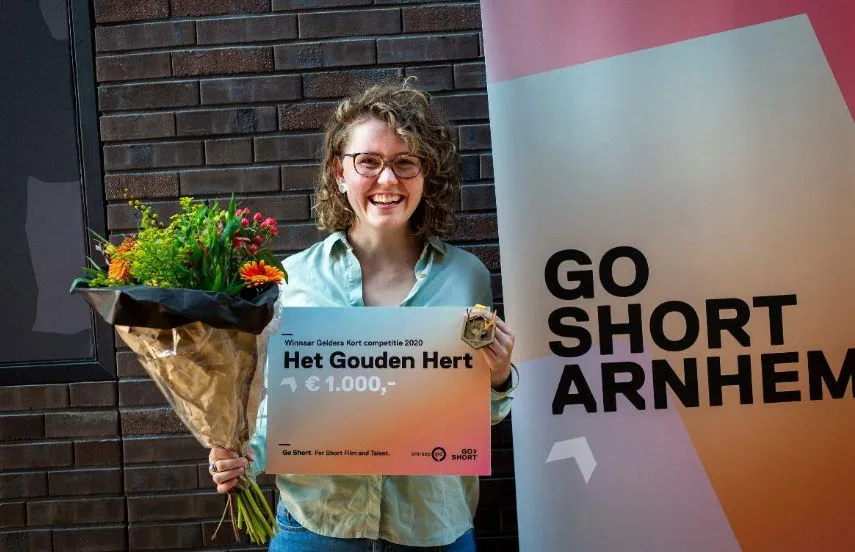 goshort2020vakjuryprijs het gouden hert uitgereikt aan filmmaker marlies smeenge met traag naar de