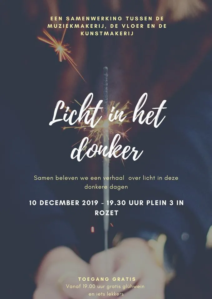 licht in het donker