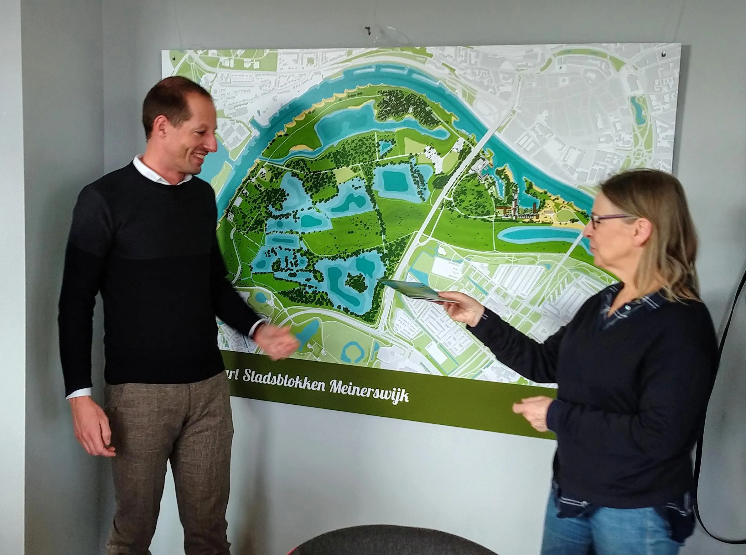 parkenwijzer meinerswijk overhandiging