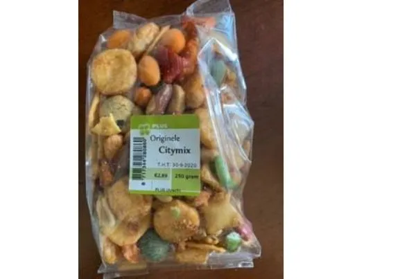 recallcitymixnuts4you2belangrijke veiligheidswaarschuwing citymix nootjes verpakt zakje 250 gram allergenen
