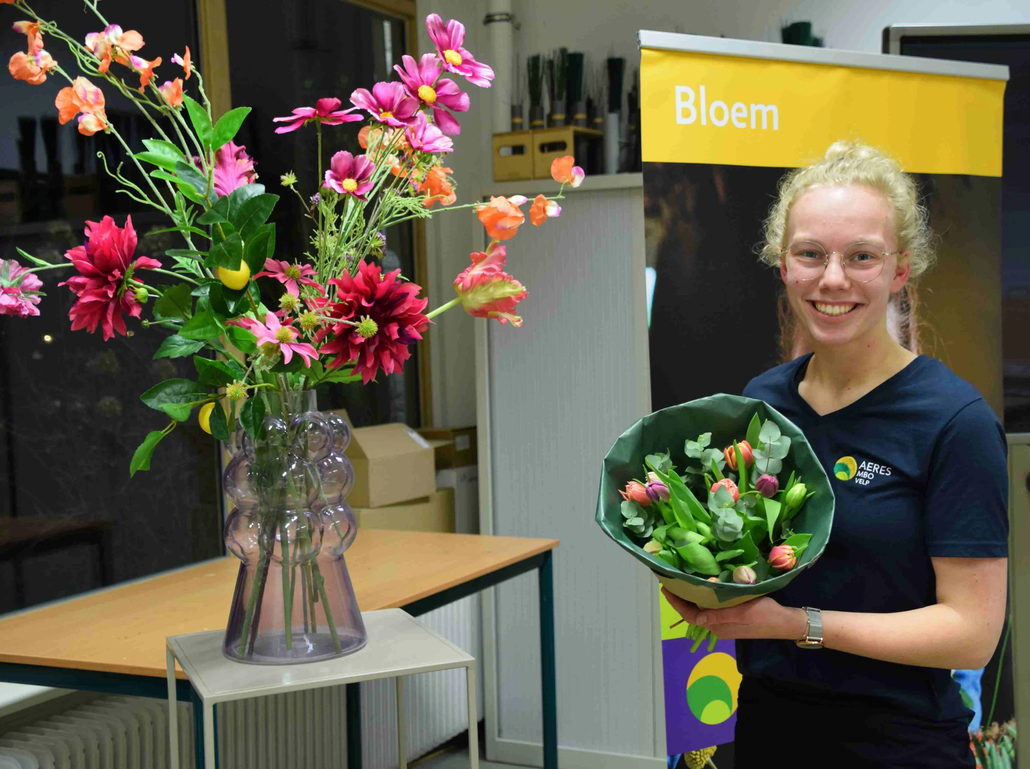 silke krieger bloemstylist in opleiding niveau 4