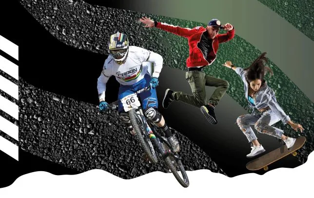 urban event bij de blauwe golven