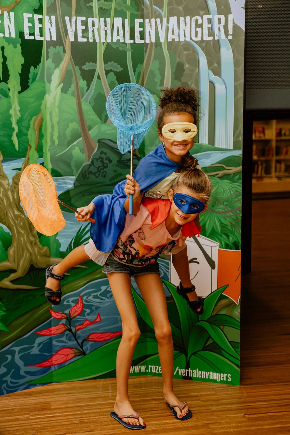 verhalenvangers rozet gebruik zonder credit