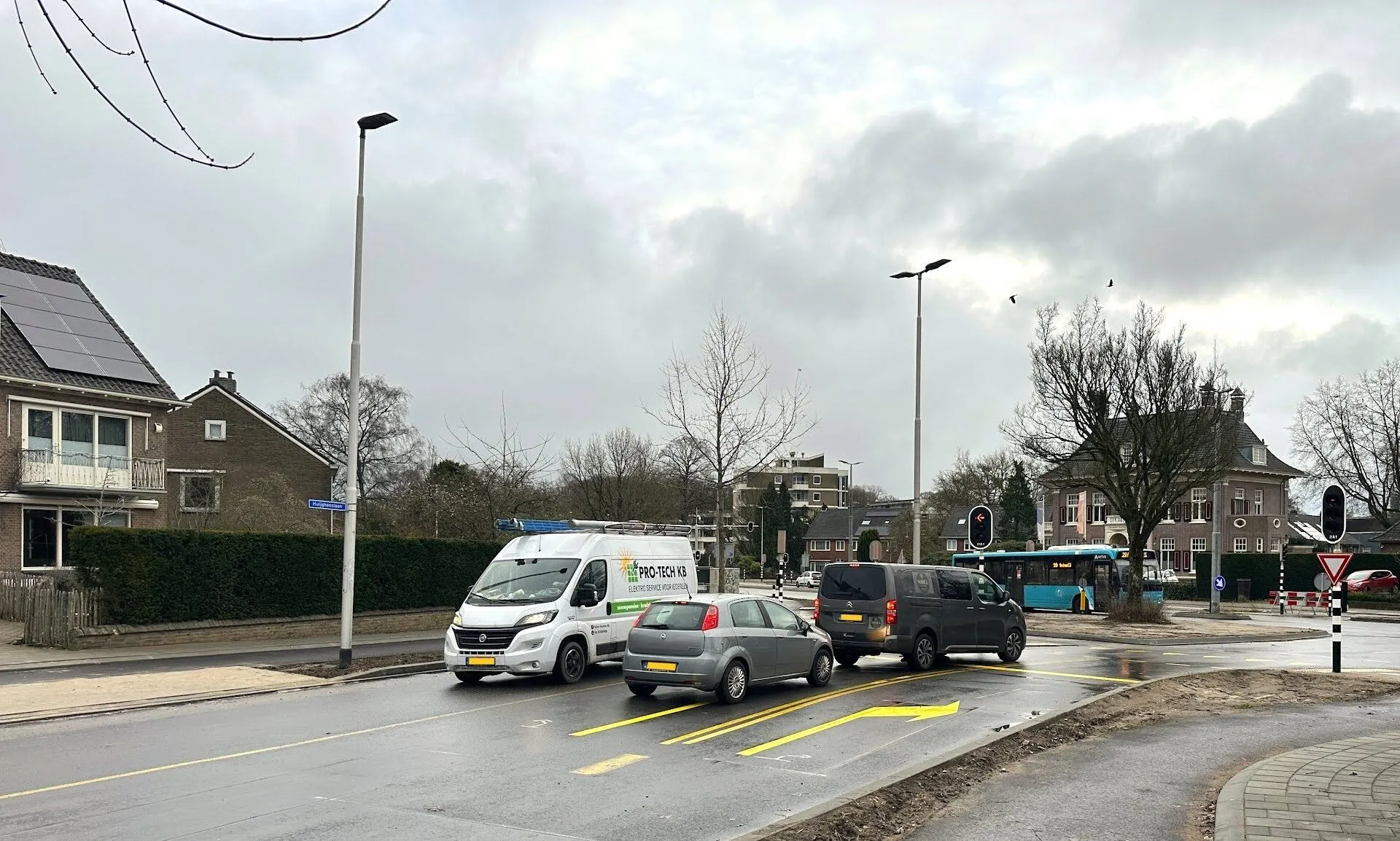 kruispunt velperweg huijgenslaan oude velperweg is weer open in de richting noord zuid en omgekeerd