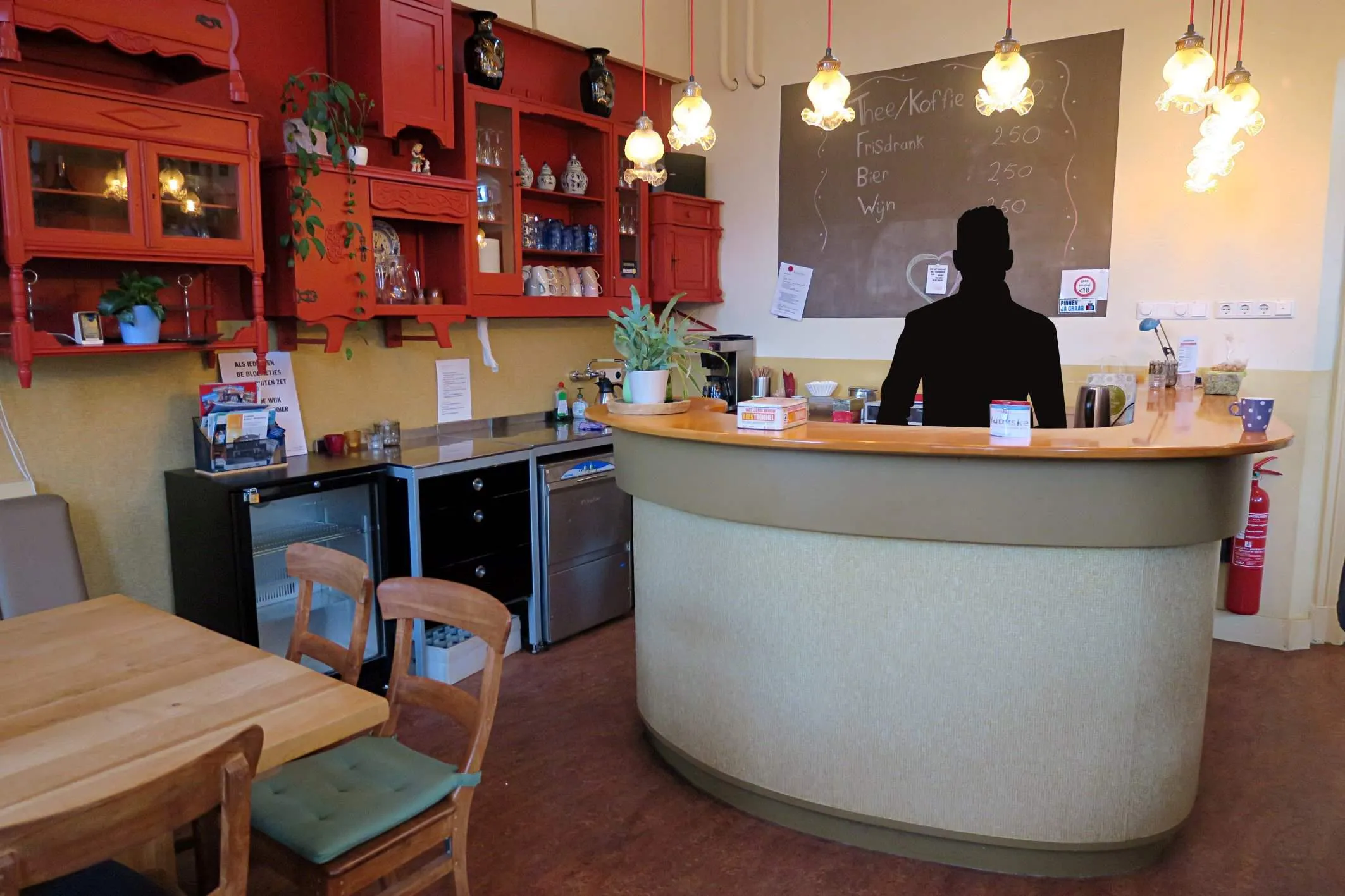 Bar Huukske + silhouet