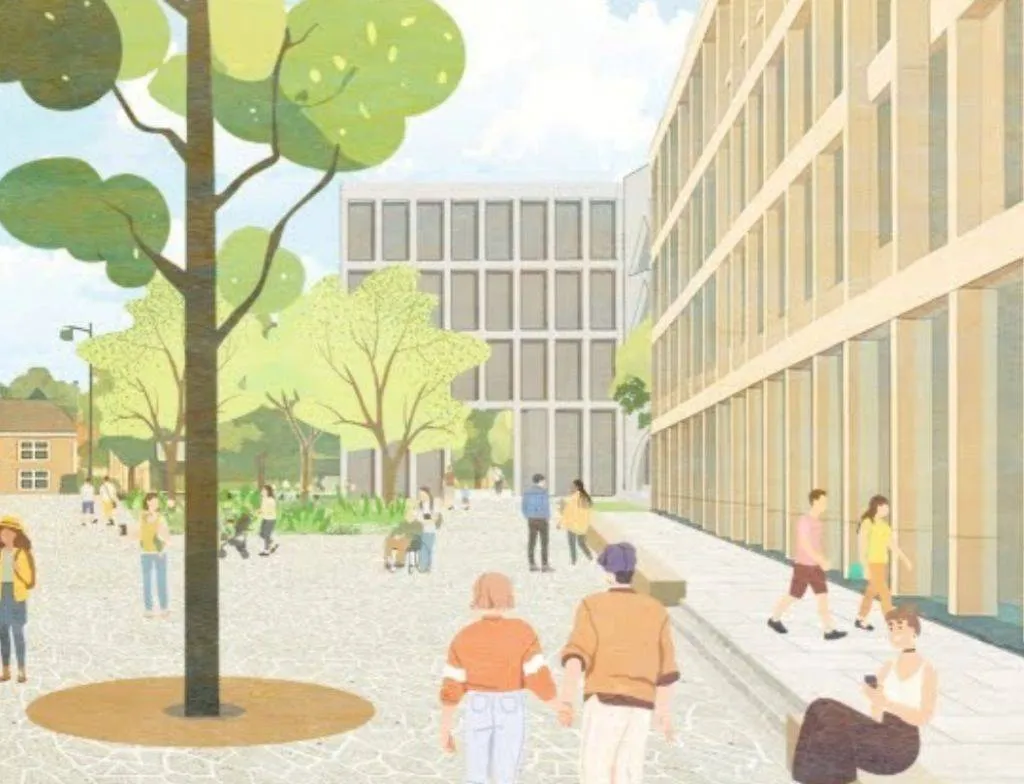 Bestuurskwartier naast vernieuwd Paleis van Justitie ook wonen en groen - Gemeente Arnhem