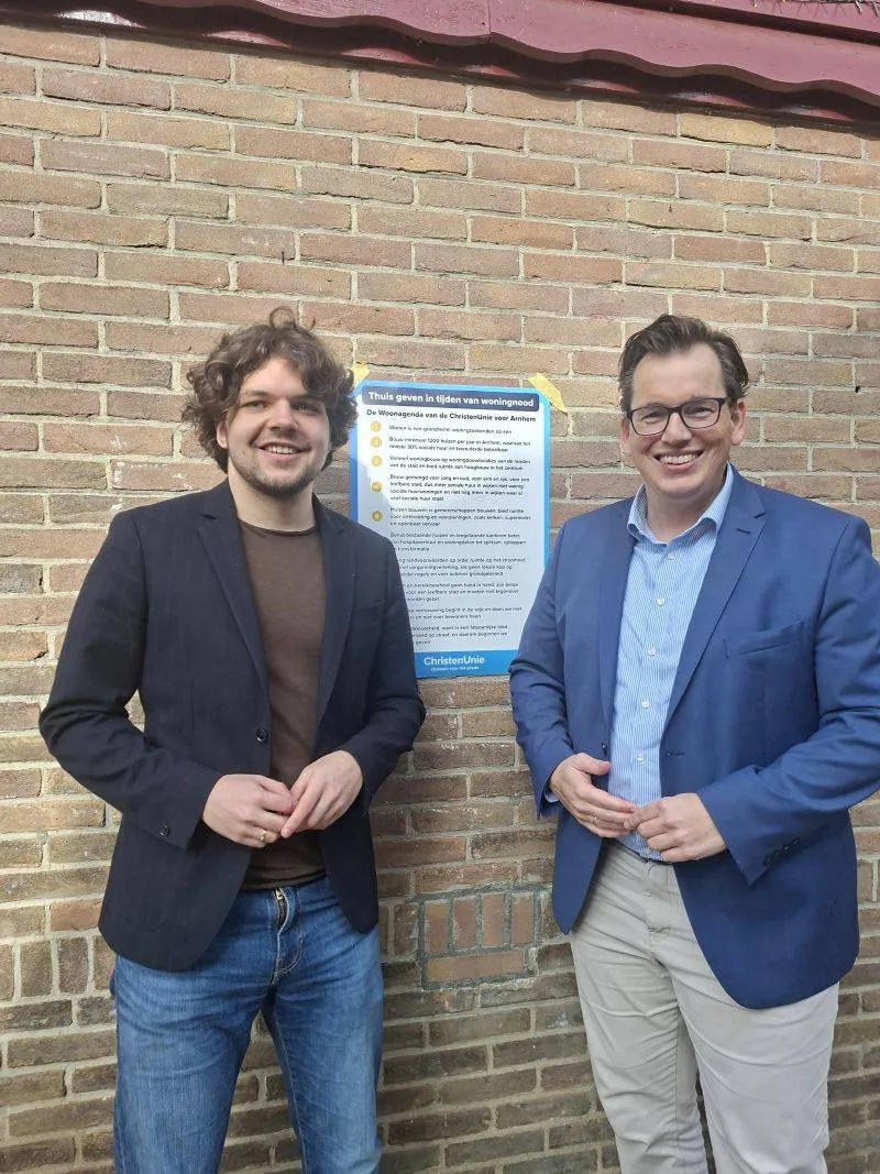 Jurian van der Ree en Pieter Grinswik