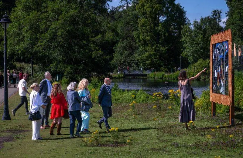Curator Tour door Park Sonsbeek (NL) door Berber Meindertsma Sonsbeek Kunstprojecten