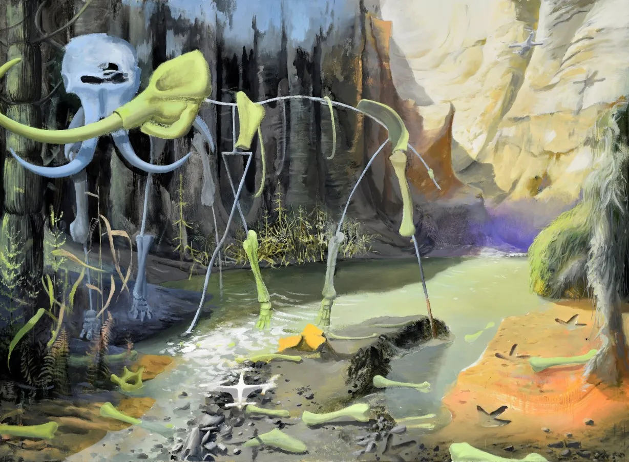 f324cecc 6e3e c223 6398 470d7df95b5c tilo baumgartel senzo 2005 olieverf op doek 40 x 30 cm collectie drents museum aankoop met steun van de vriendenloterij