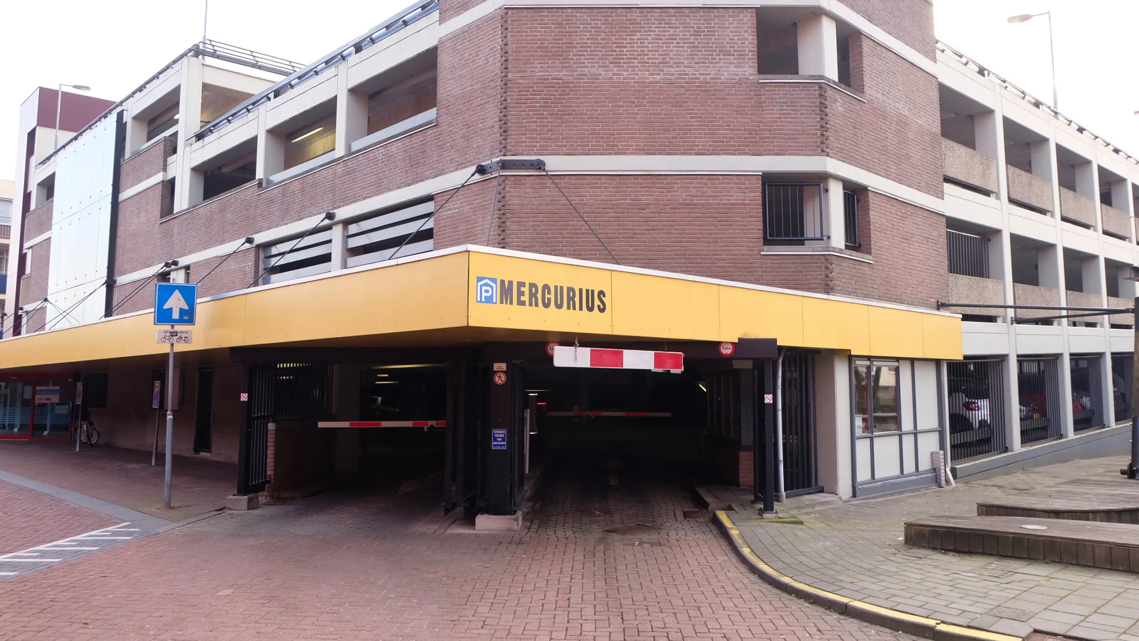 assen parkeren parkeergarage mercurius