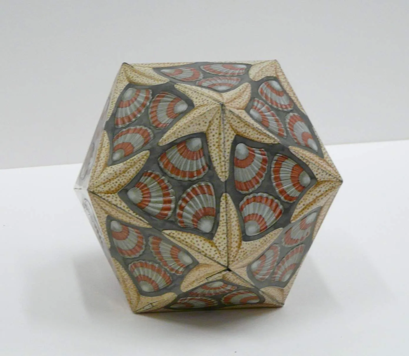 escherblik gemaakt in 1963 tgv 75 jarig jubileum van de vereenigde blikfabrieken