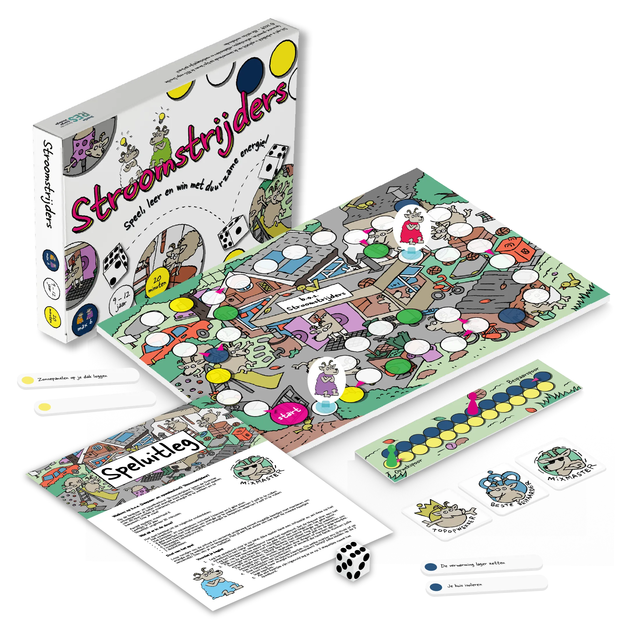 afbeelding bordspel stroomstrijders