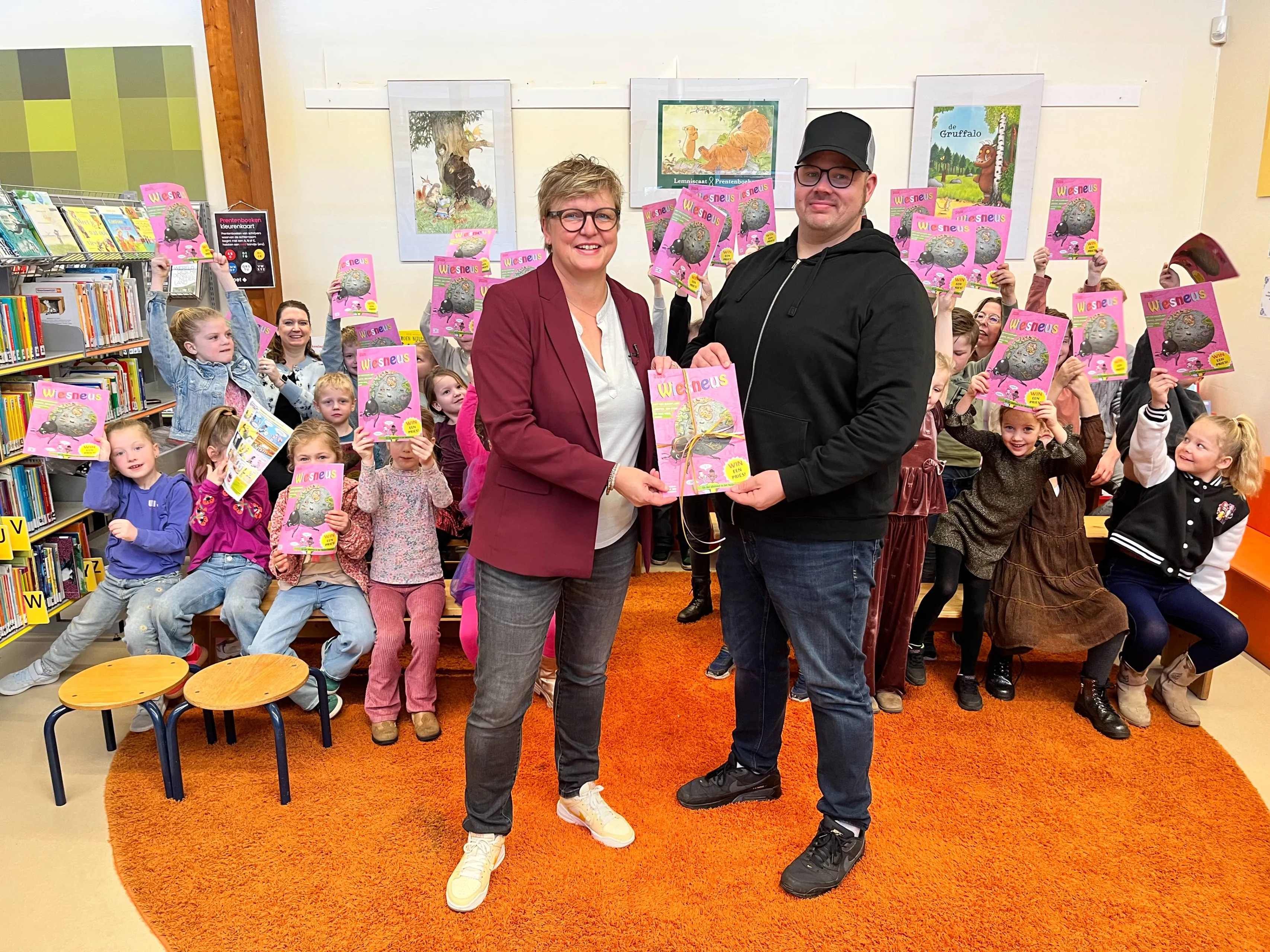 Renate Snoeijing Sander Broersma lösdoen van de Meertmaond Streektaolmaond Huus van de Taol