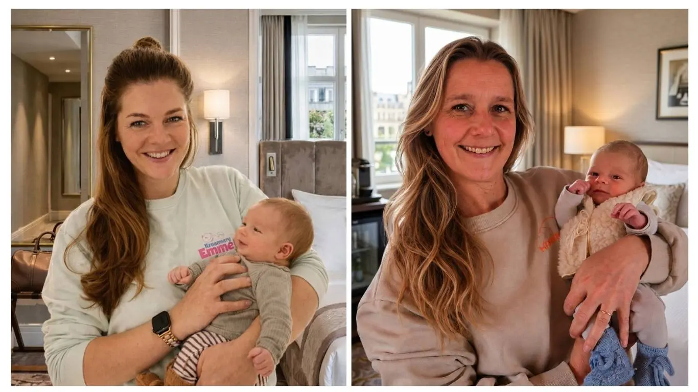 Emmely Kramer (l.) en Wilma Oldenkamp (r.) (Kraamhotel Drenthe)