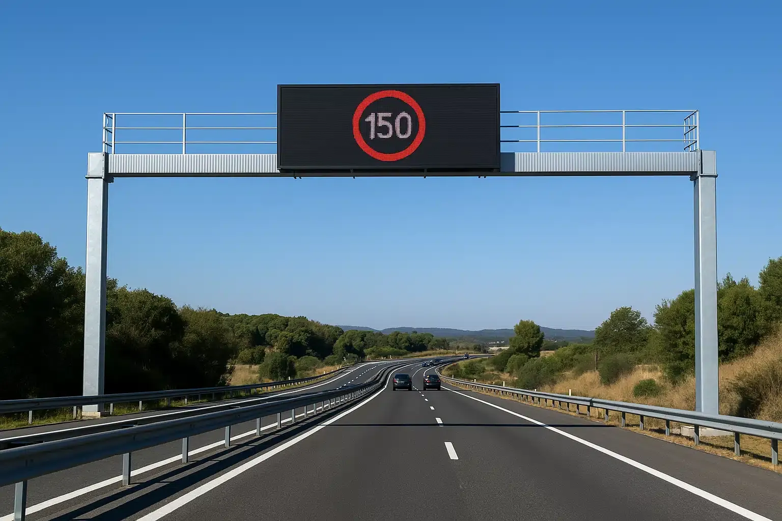 150 kilometer er uur