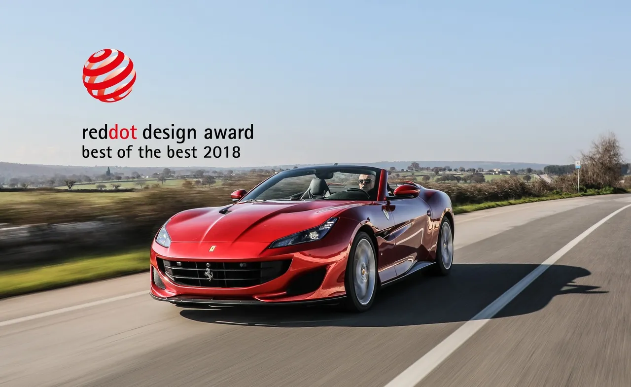 180696 car portofino red dot awards 2018