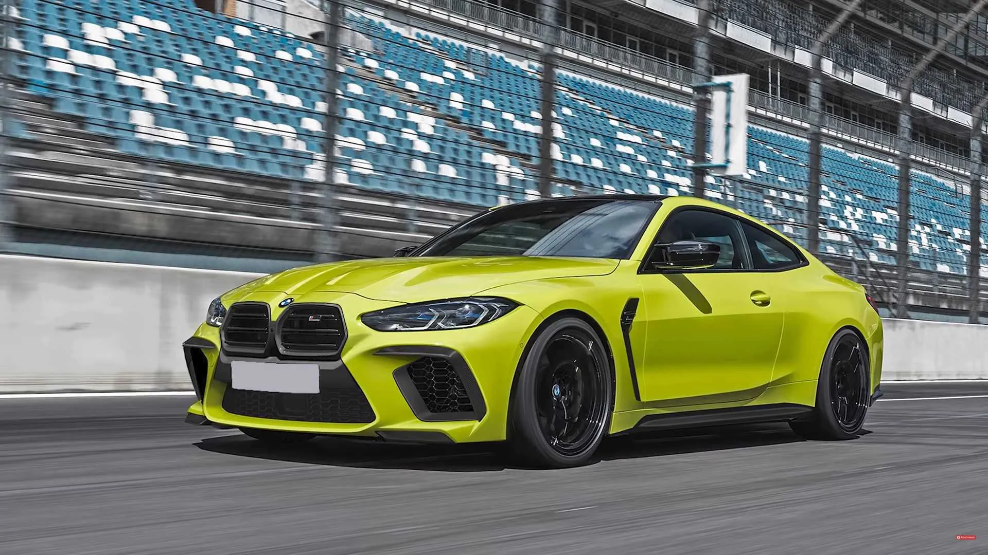 2021 bmw m4 front quarter redesign