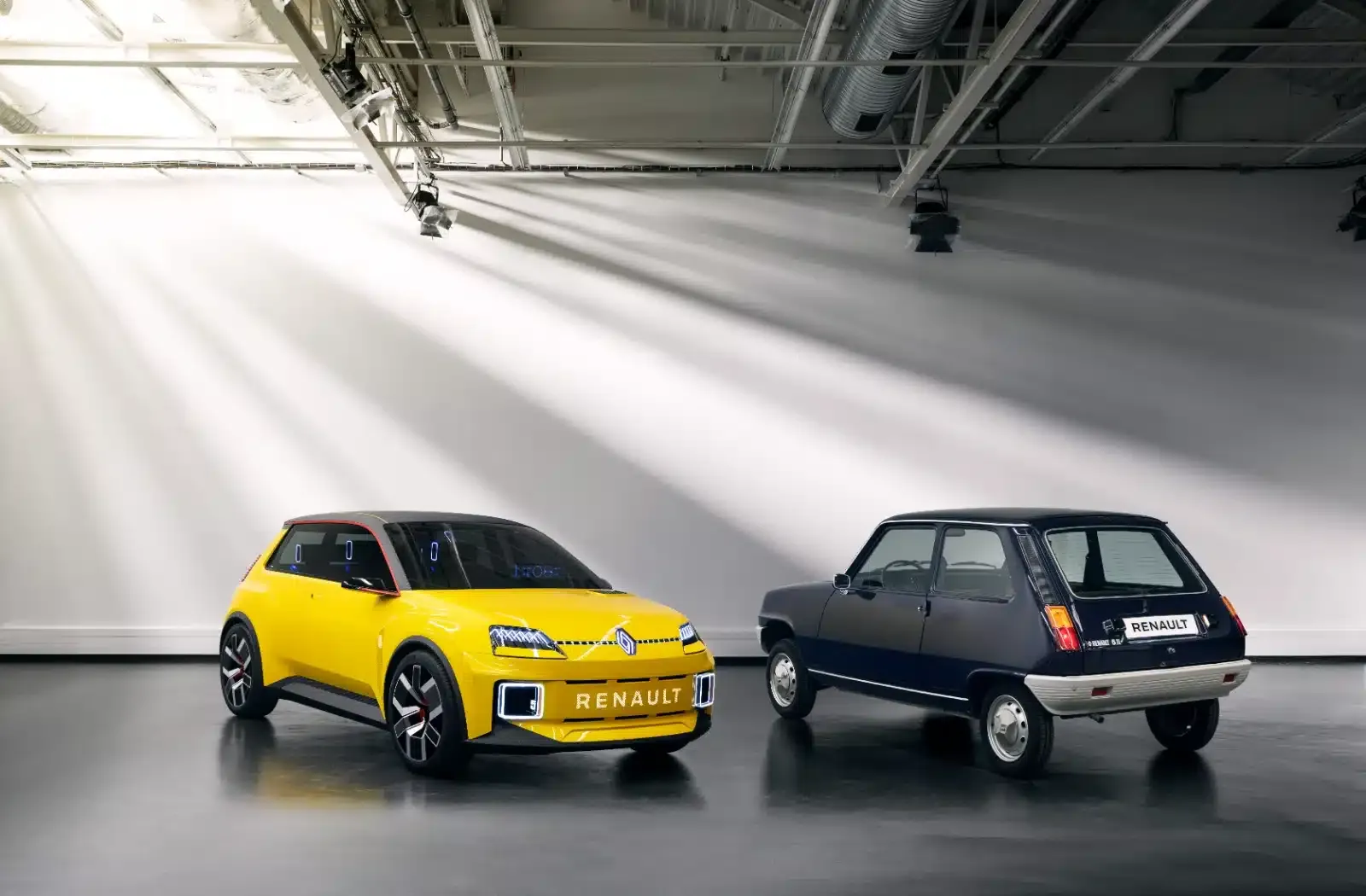2021 renault 5 prototype and renault 5 tl
