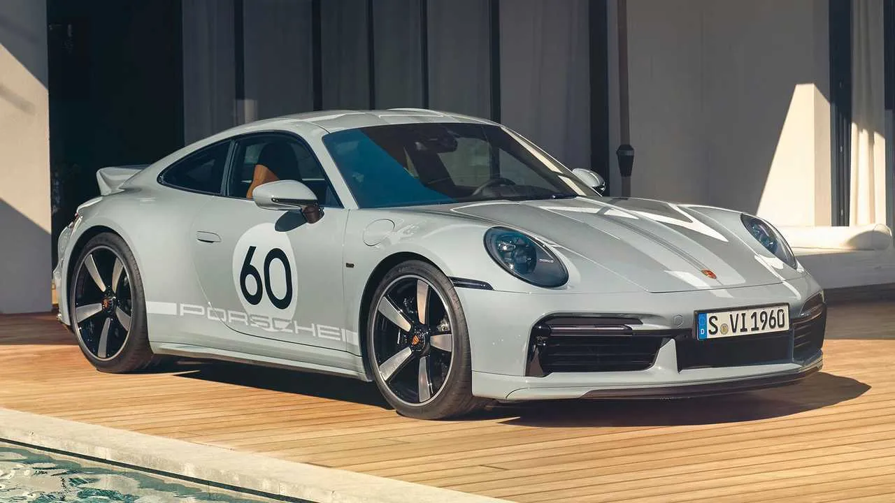 2023 porsche 911 sport classic exterior view