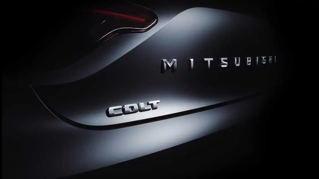 2024 mitsubishi colt teaser