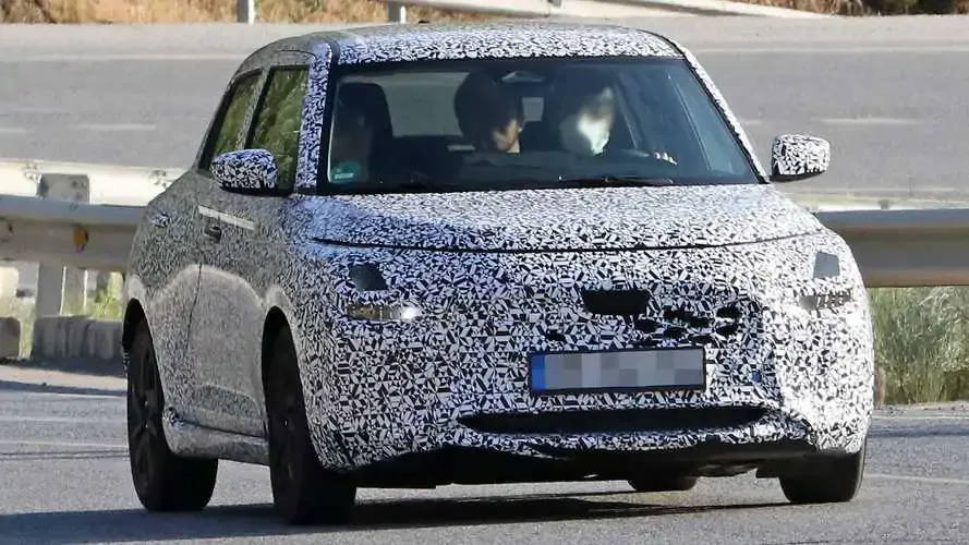 2024 suzuki swift first spy photos