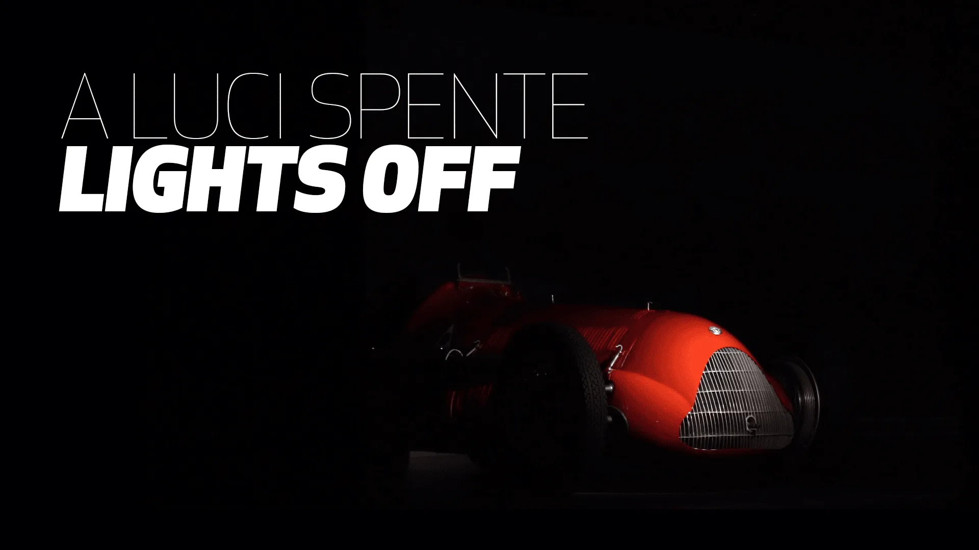 a luci spente copertina