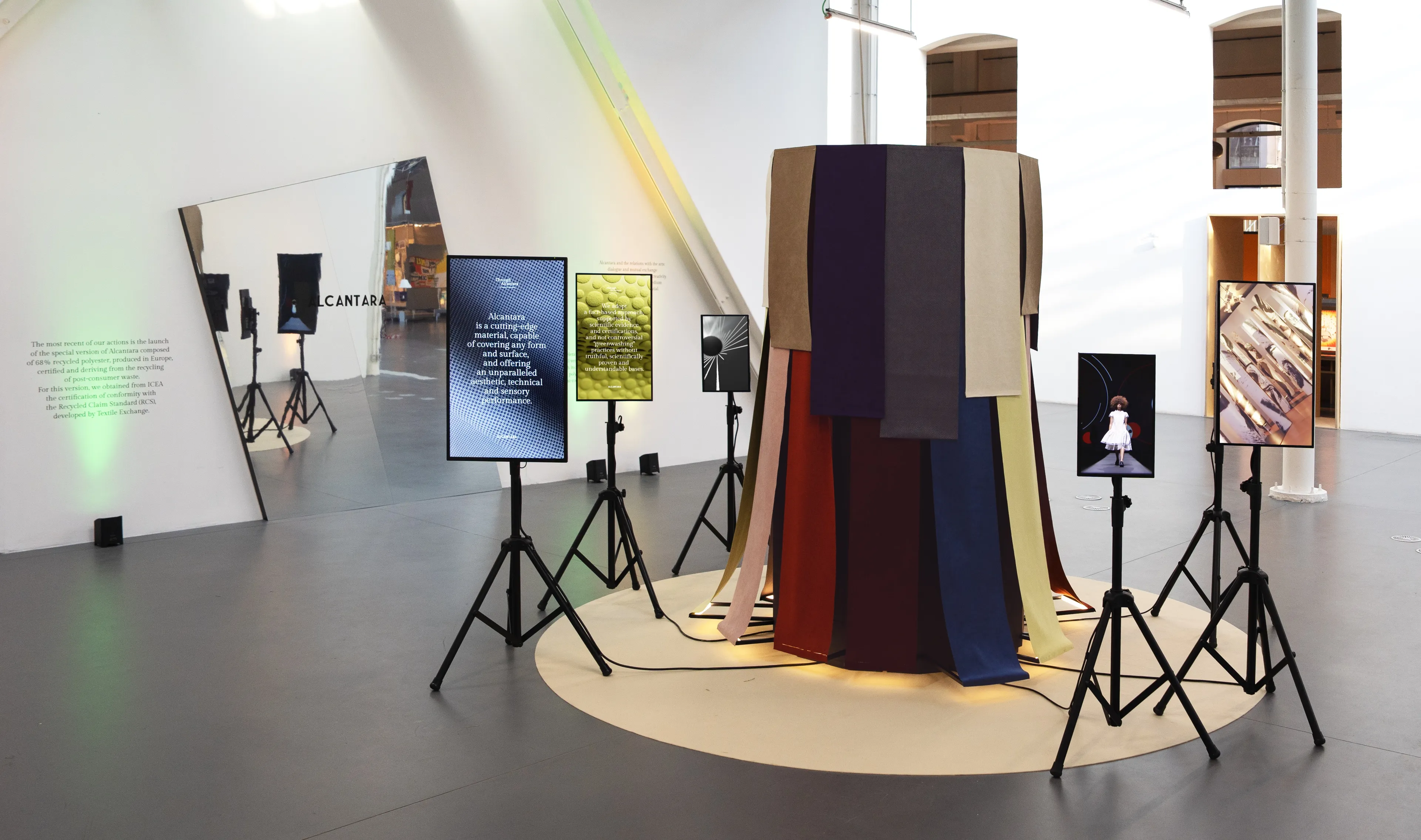 alcantara design week 2023 intallazione completa