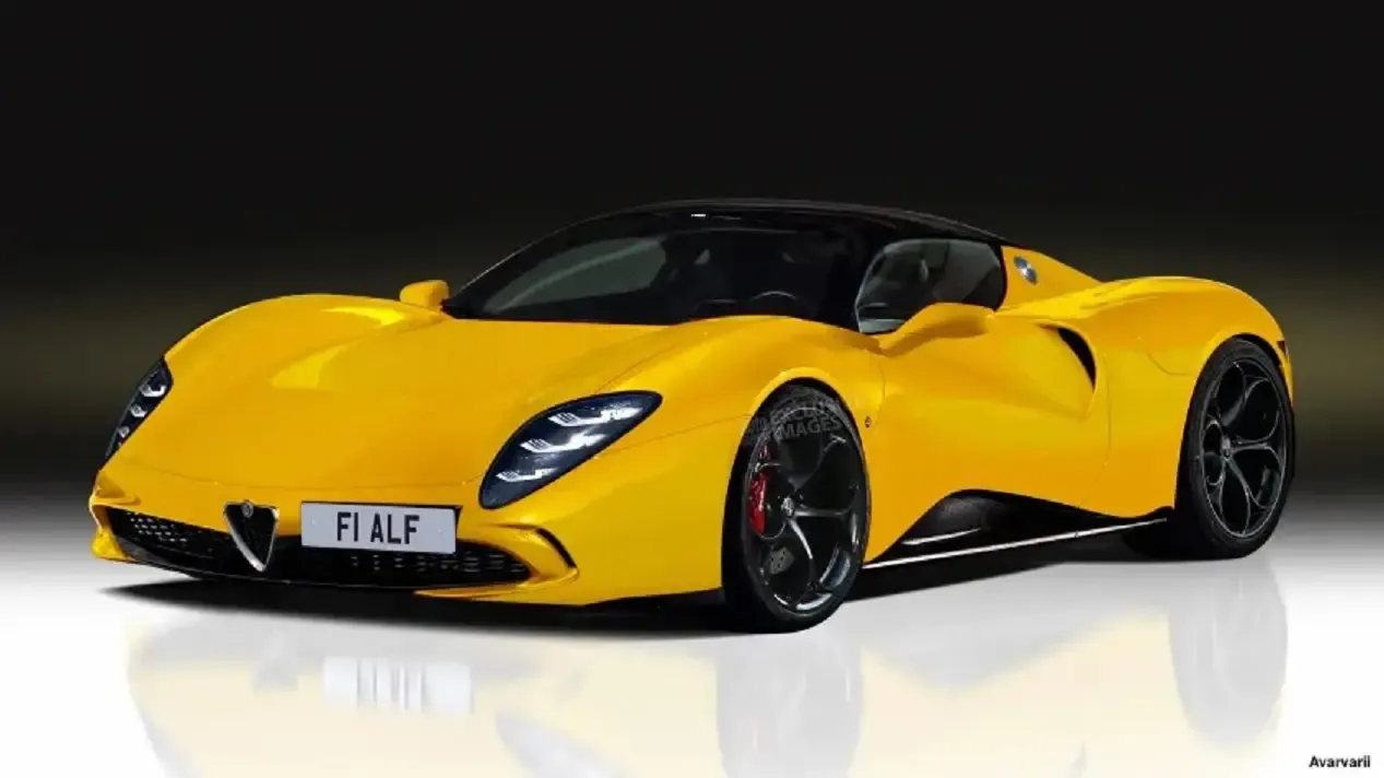 alfa romeo 33 stradale render