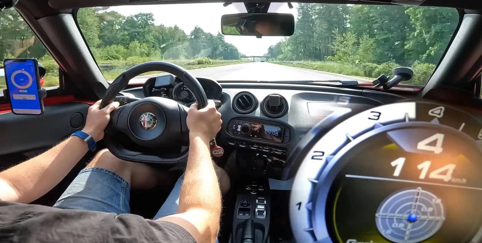 alfa romeo 4c autobahn