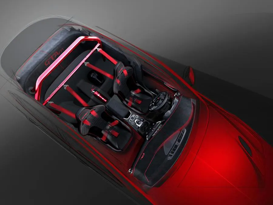 alfa romeo giulia gtam interni