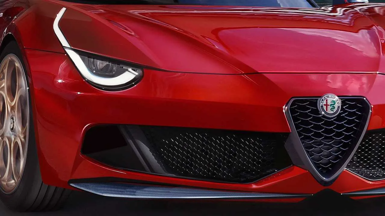 alfa romeo supercar render