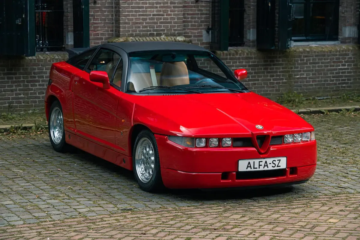alfa romeo sz 1991 asta bonhams 30jpg