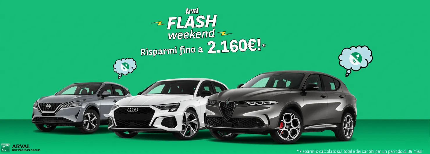 arval flash weekend settembre