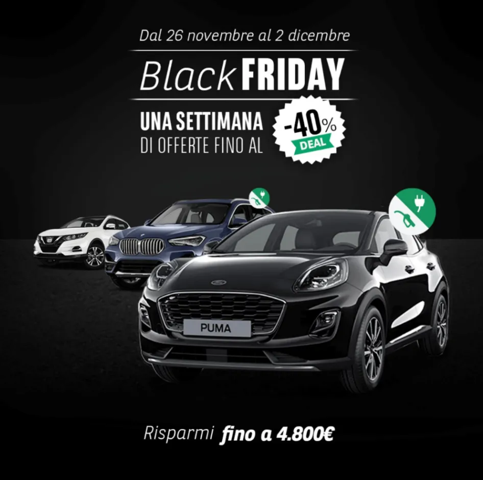 arval italia black friday 2020
