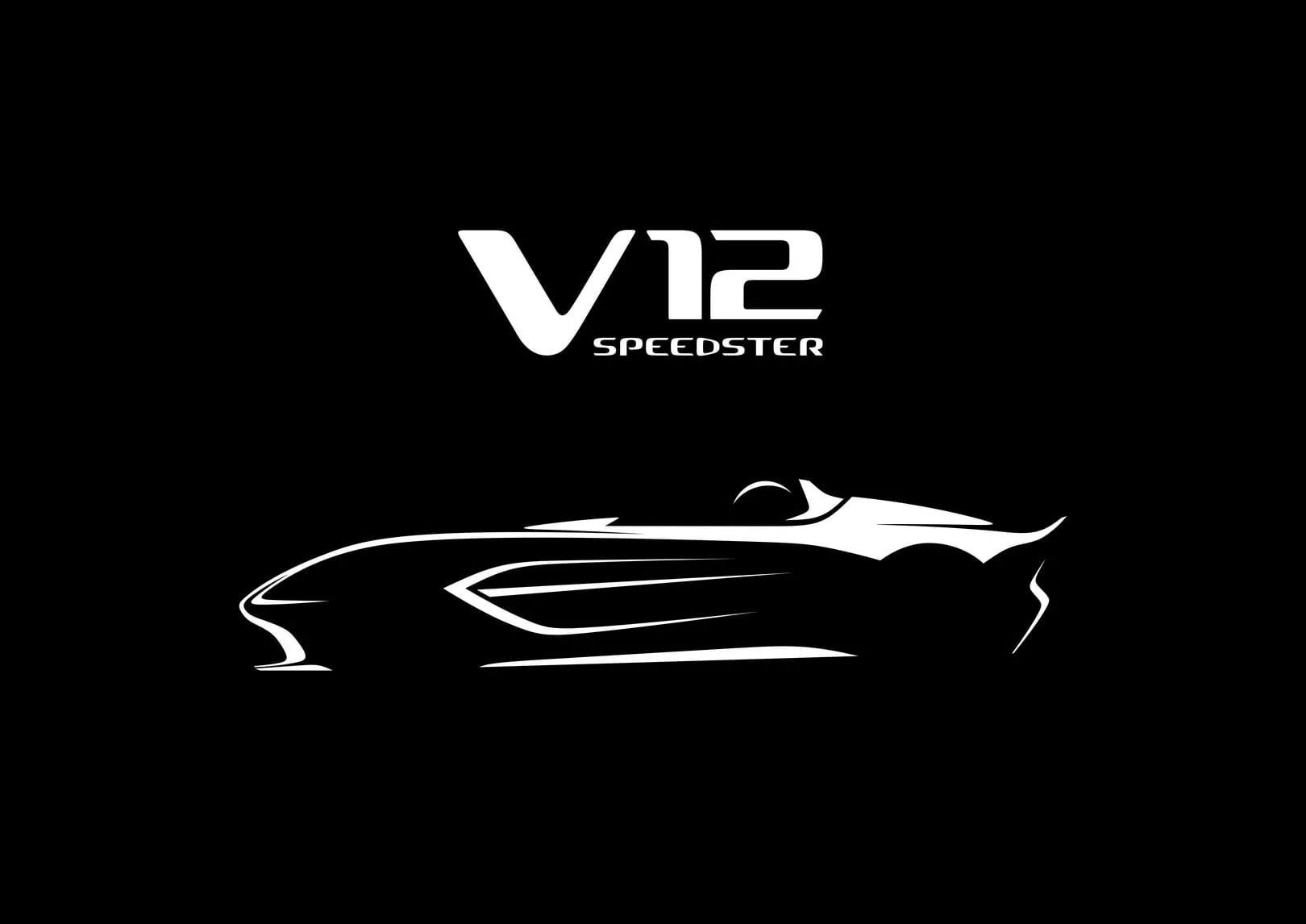 aston martin v12 speedster teaser