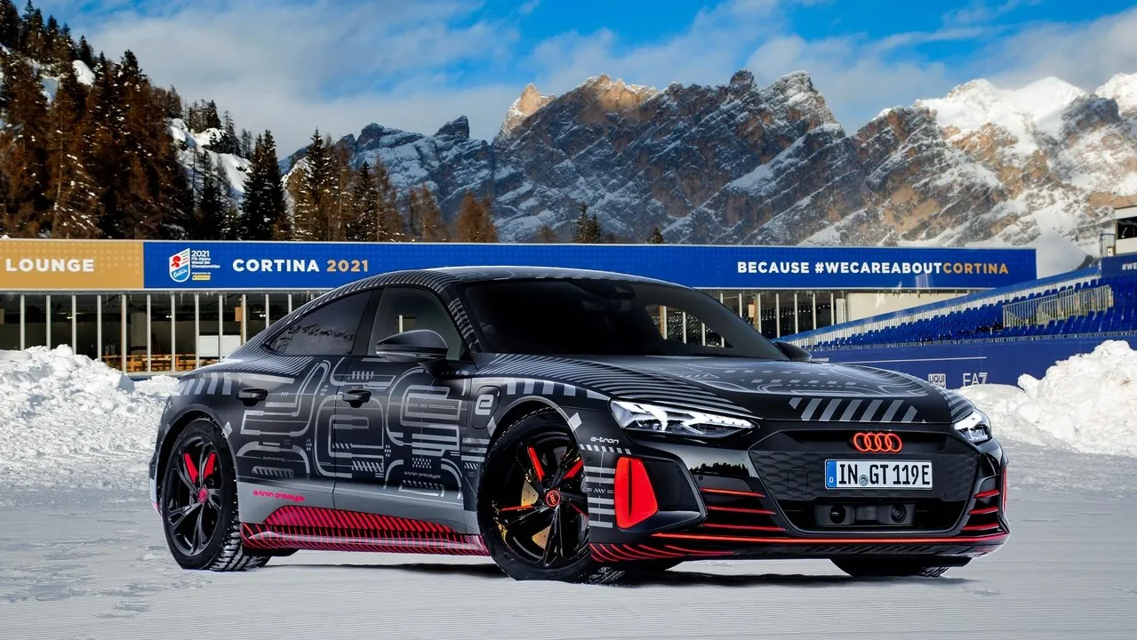 audi e tron gt cortina dampezzo