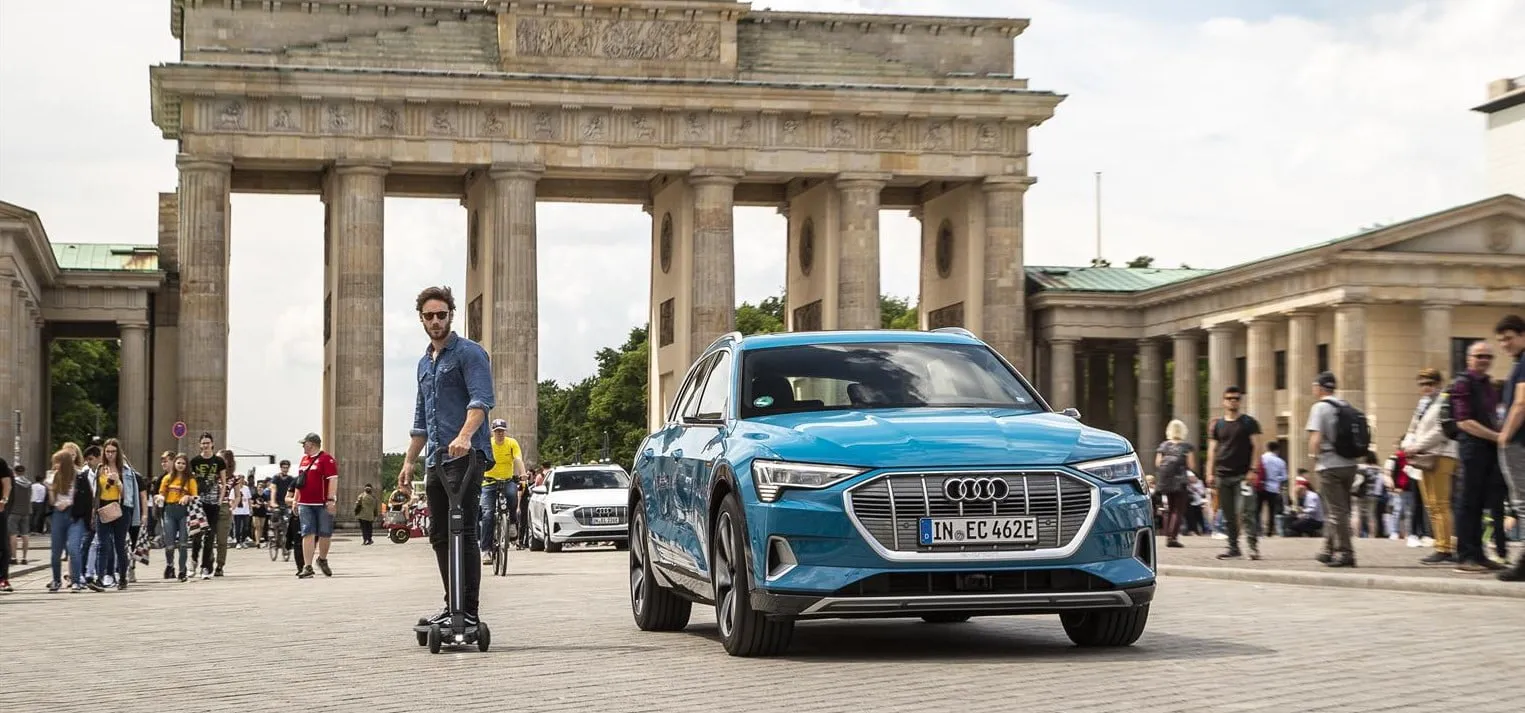 audi e tron scooter