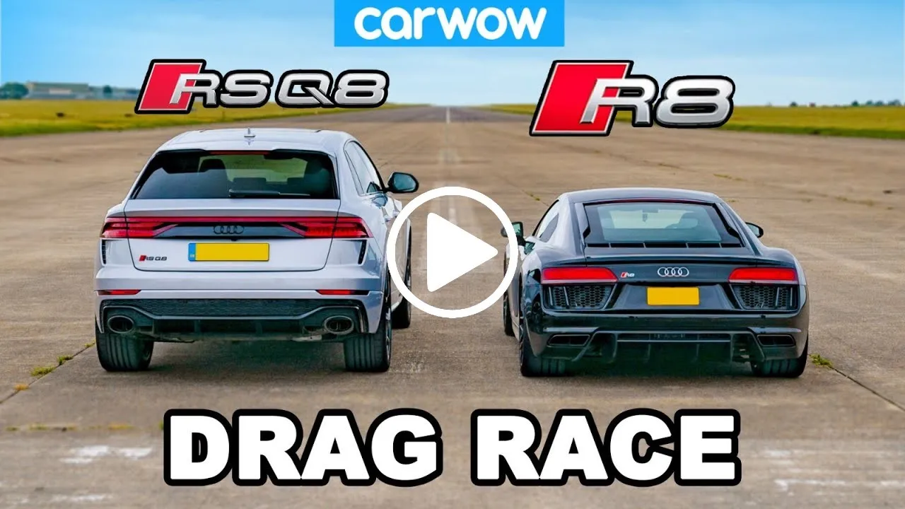audi r8 vs audi rsq8 carwow