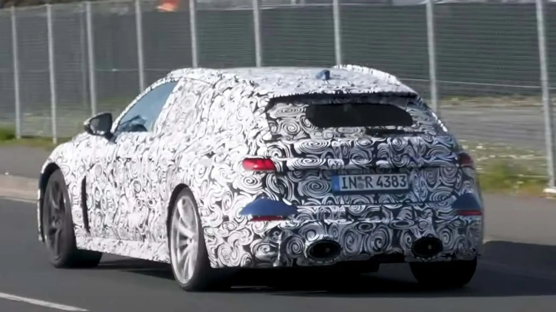 audi rs5 spy video
