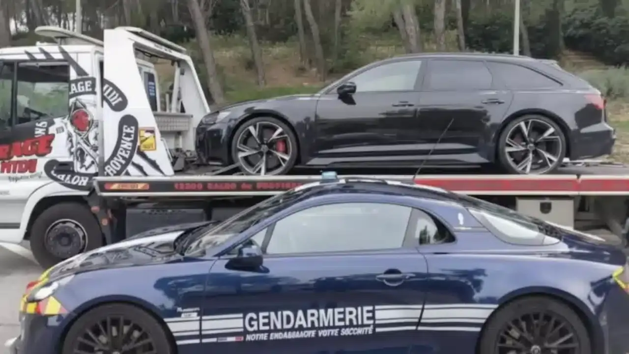 audi rs6 gendarmeria