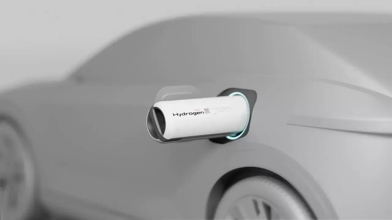 auto idrogeno toyota cartucce portatili