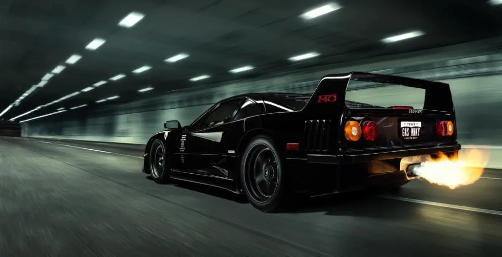 b ferrari f40 gas monkey garage 1
