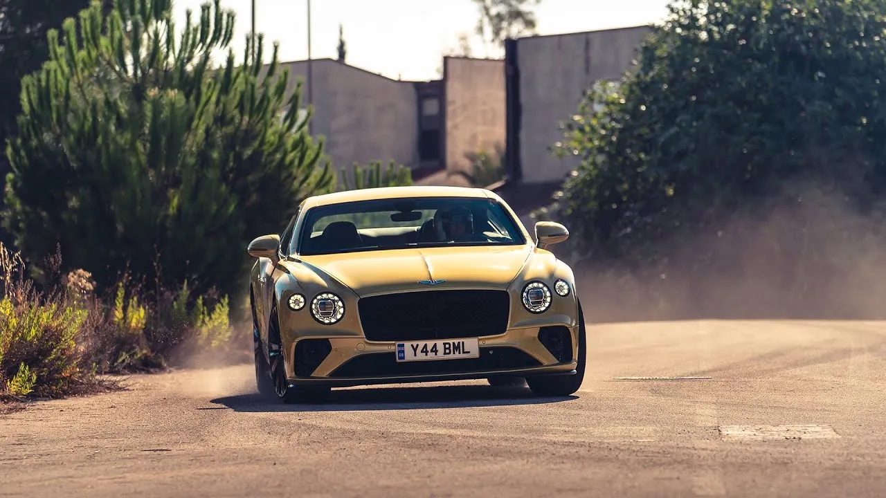 bentley continental gt video