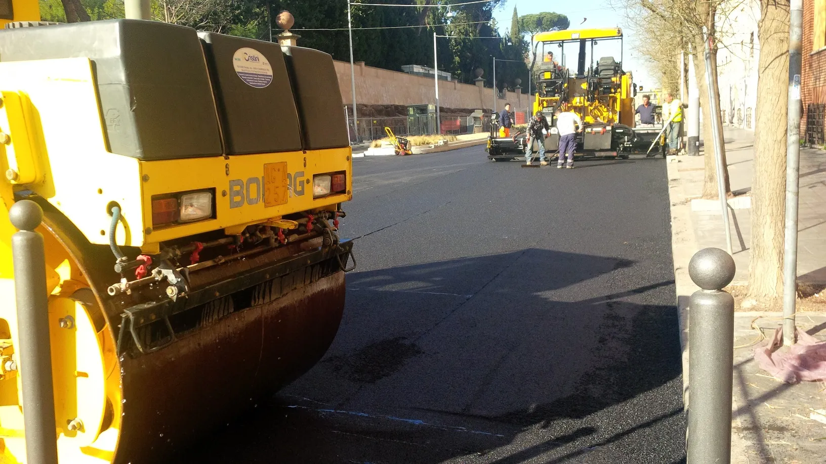 blocco lavori stradali