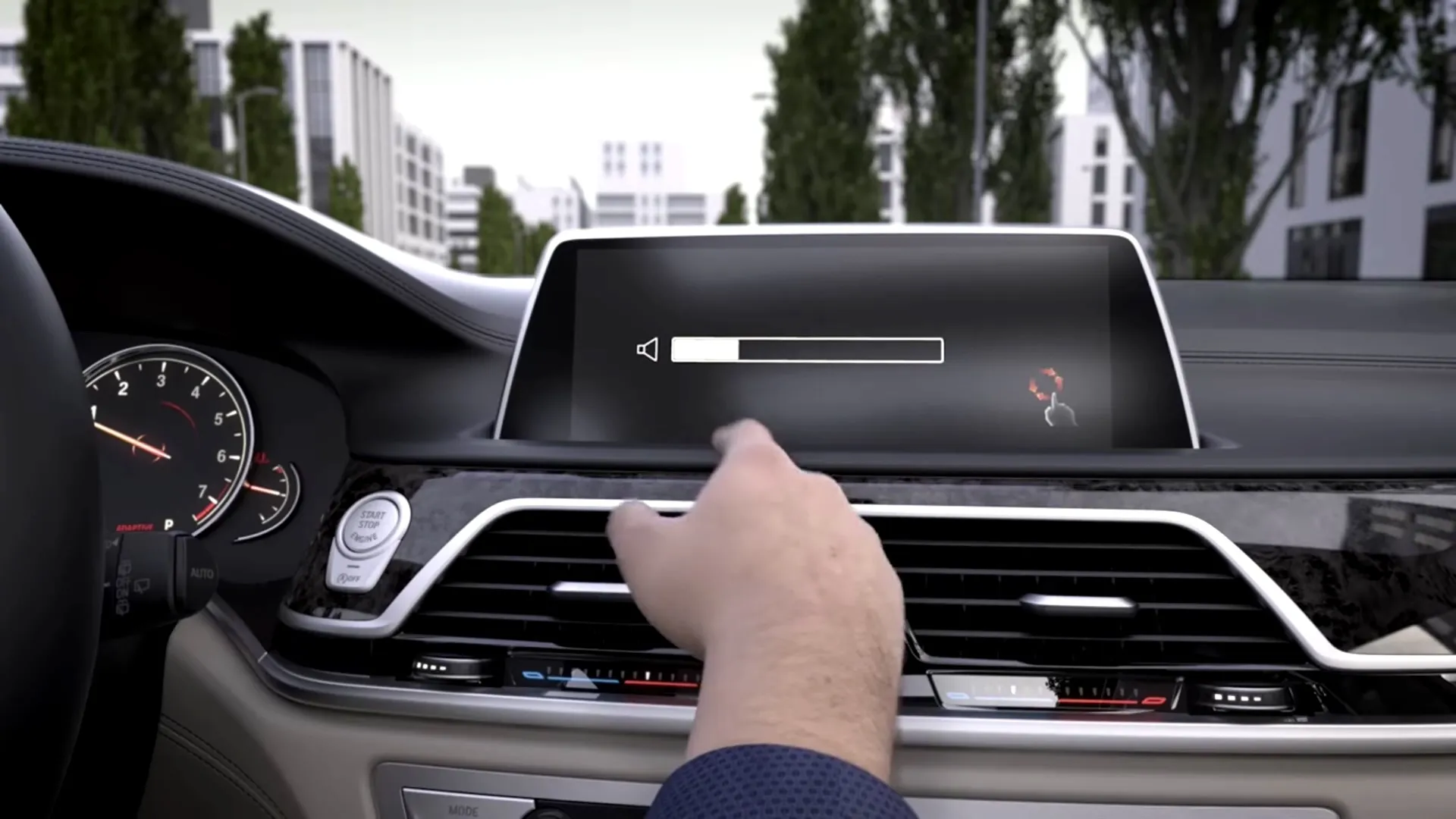 bmw gesture control